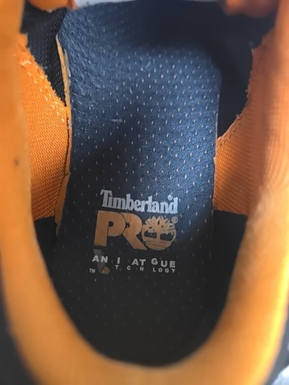 Timberland PRO Men's Powertrain EV Comp Toe Work Shoe TB0A66SKEEM Black Size 8W - Picture 7 of 9
